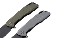 Petrified Fish PFB02 Loco Satin D2 Blue G10 PFB02BS - KNIFESTOCK