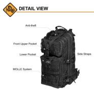 Magforce Super Sniper Backpack - 500D Tan #A0515T - KNIFESTOCK