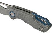 MKM ISONZO M390 Black canvas micarta BÖHLER M390 MK FX03M-3BC - KNIFESTOCK