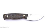 Brisa Skinner 90-Stabilized curly birch Elmax Flat Sheath Skinner BRS-361-66125-66128 - KNIFESTOCK