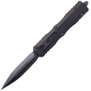 Microtech DIRAC DELTA D/E DLC BLK 227-1DLCTSH - KNIFESTOCK