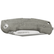 Viper TURN Essential Clip Point Satin M390, Green Canvas Micarta V5988CG - KNIFESTOCK