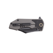 DC BLADES CETO DLC, Gold Pivot, Black Micarta Inlay - KNIFESTOCK