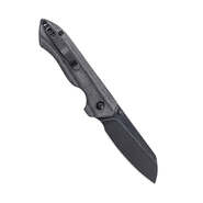 KIZER Guru Liner Lock Black Micarta Handle V3504C1 - KNIFESTOCK