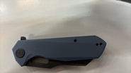 KUBEY Atlas Nest Liner Lock Folding Knife Blue G10 Handle KU328B - KNIFESTOCK