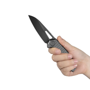 KB Vagrant Regular DLC M390 Regular DLC Ti  Diamond Texture KB284L - KNIFESTOCK