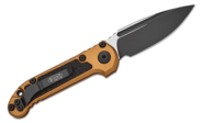 Microtech 2023 LUDT BLACK BLADE STD TAN HANDLE 1135-1TA - KNIFESTOCK