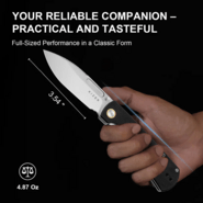 Kizer Retro | Nitro-V| G10&amp;Brass | - KNIFESTOCK