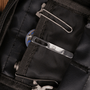 Vosteed Corgi 14C28N Stonewash,Blue Ocean Micarta - KNIFESTOCK