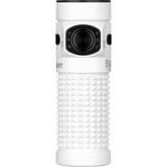 Latarka Olight Baton 4 Premium Edition z bezprzewodowym etui ładującym (biała, 1300 lumenów) - KNIFESTOCK