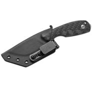 Viper coltello a lama fissa con profilo bellied drop, spessore 3,5mm e Satin Finish. Manico ergonomi - KNIFESTOCK