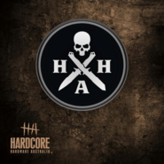 Hardcore Hardware HHA PVC Patch - 2018 HHA GITD Patch 2018 GITD Patch - KNIFESTOCK