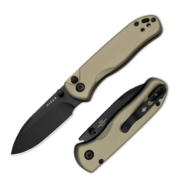 Kizer Drop Bear 2 | Nitro-V | Tan &amp; Aluminum - KNIFESTOCK