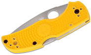 Spyderco Native 5 Salt Lightweight Yellow LC200N C41PYL5 - KNIFESTOCK