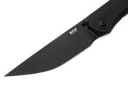 MKM DETONARIO – M390 NERO PVD bld - MANICO E CLIP IN ALLUMINIO ANODIZZATO NERO, LINER LOCK IN ACCIAI - KNIFESTOCK