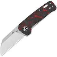 QSP Messer Penguin Mini 14C28N, CF Overlay G10 Rot QS130XS-E1 - KNIFESTOCK