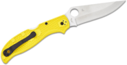 Spyderco Stretch 2 XL Salt Yellow Lightweight C258PYL - KNIFESTOCK