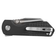 Vosteed Hedgehog S35VN Bead Blasted &amp; Brushed Black  Aluminum A1304 - KNIFESTOCK