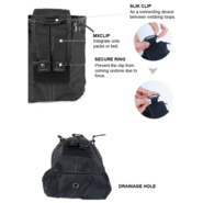 Magforce 6&quot; Utility Pouch Khaki #0208K - KNIFESTOCK