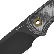 Kizer Drop Bear Fix S45VN,Matte DLC Ultra,Micarta - KNIFESTOCK