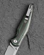 Bestech Snakebird 14C28N, Micarta, Blokada przyciskiem - Czarny BG58A - KNIFESTOCK