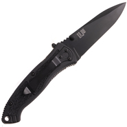 Smith and Wesson Velký M.A.G.I.C. Assist S.W.A.T./Černá Drop Point Čepel/Hliníková Rukojeť s PC - KNIFESTOCK