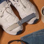 Flytanium BEEF Crossbar Lock Slate SW FLY1386SBS - KNIFESTOCK