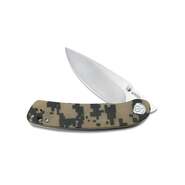 KUBEY Momentum Sherif Manganas Design Couteau Pliant à Liner Lock Manche Camo G10 KU344D - KNIFESTOCK