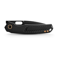 Vosteed Psyop Elmax Black Stonewash Black Titanium A2201 - KNIFESTOCK