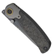 Kizer PIONEER 20CV, Stonewashed + DLC-Ultra, Ti &amp; Marble CF ZX-FK03A4 - KNIFESTOCK