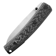 Petrified Fish PF719 Patte V5 14C28N Satin Carbon Fiber PF719CS - KNIFESTOCK
