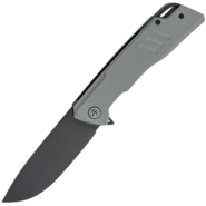 Petrified Fish PFB02 Loco Black Stonewashed D2 Gray G10 PFB02GADW - KNIFESTOCK