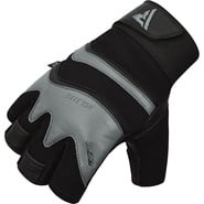 RDX GYM GLOVE LEATHER S15 GRAY XXL - KNIFESTOCK