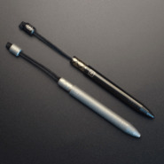 Ocaso BigiDesign Titanium Mini Pen - Stonewash 81TST - KNIFESTOCK