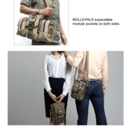 Magforce Crusade Shoulder Bag Khaki #0406K - KNIFESTOCK