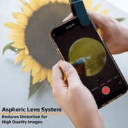 Carson 100x-250x LED MicroFlip Pocket Microscope with Smartphone Adapter MP-250 - KNIFESTOCK