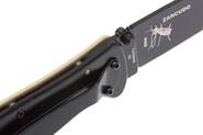BRK-Esee Zancudo Framelock Tan/Blk D2 BRKR2DTB - KNIFESTOCK