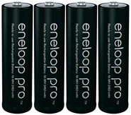 Panasonic Eneloop Pro oplaadbare AA 2500mAh blister 4 BK-3HCDE/4BE - KNIFESTOCK