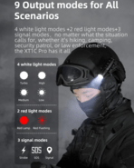 KLARUS Tactical Flashlight XT1C PRO - KNIFESTOCK