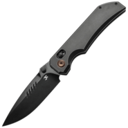 KANSEPT Eaglestrike Blackwash CPM S35VN 0.118&quot; / 3.0mm Blackwash Titanium K1095V - KNIFESTOCK