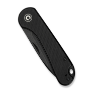 Civivi Elementum Slip Joint Black G10 Handle,Black Stonewashed 14C28N Blade - KNIFESTOCK