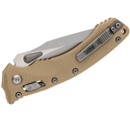 Microtech AMPHIBIAN RAM LOK STW STD FLUTED TAN 137RL-10FLGTTA - KNIFESTOCK