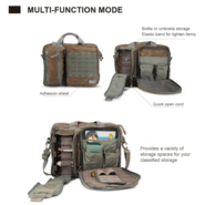 Magforce Recruit Briefcase - 500D W/P Black #A0343B02 - KNIFESTOCK