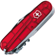 Victorinox SWISS CHAMP, rosso traslucido 1.6795.T - KNIFESTOCK