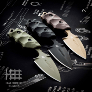 Halfbreed Blades Compact Clearance Knife - Fixed Blade CCK-05 DE - K110 - KNIFESTOCK