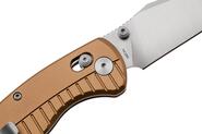 QPS Reptile 14C28N, Stonewash-Satin, Griff: Champagner Aluminium QS165-A1 - KNIFESTOCK