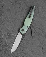 Bestech Snakebird 14C28N, G10, Blokada przyciskiem - Jade BG58D - KNIFESTOCK