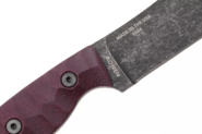 ESEE Knives ESEE JAMES GIBSON 5 NESSMUK, manches en Micarta Linen sculpté bordeaux - KNIFESTOCK