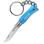 Opinel 002270 N 02  Keychain Cyan - KNIFESTOCK