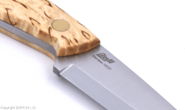 Brisa Necker 70-Curly birch 12C27 Scandi Tok Necker 70 Bőr BRS-010-9800-1549 - KNIFESTOCK